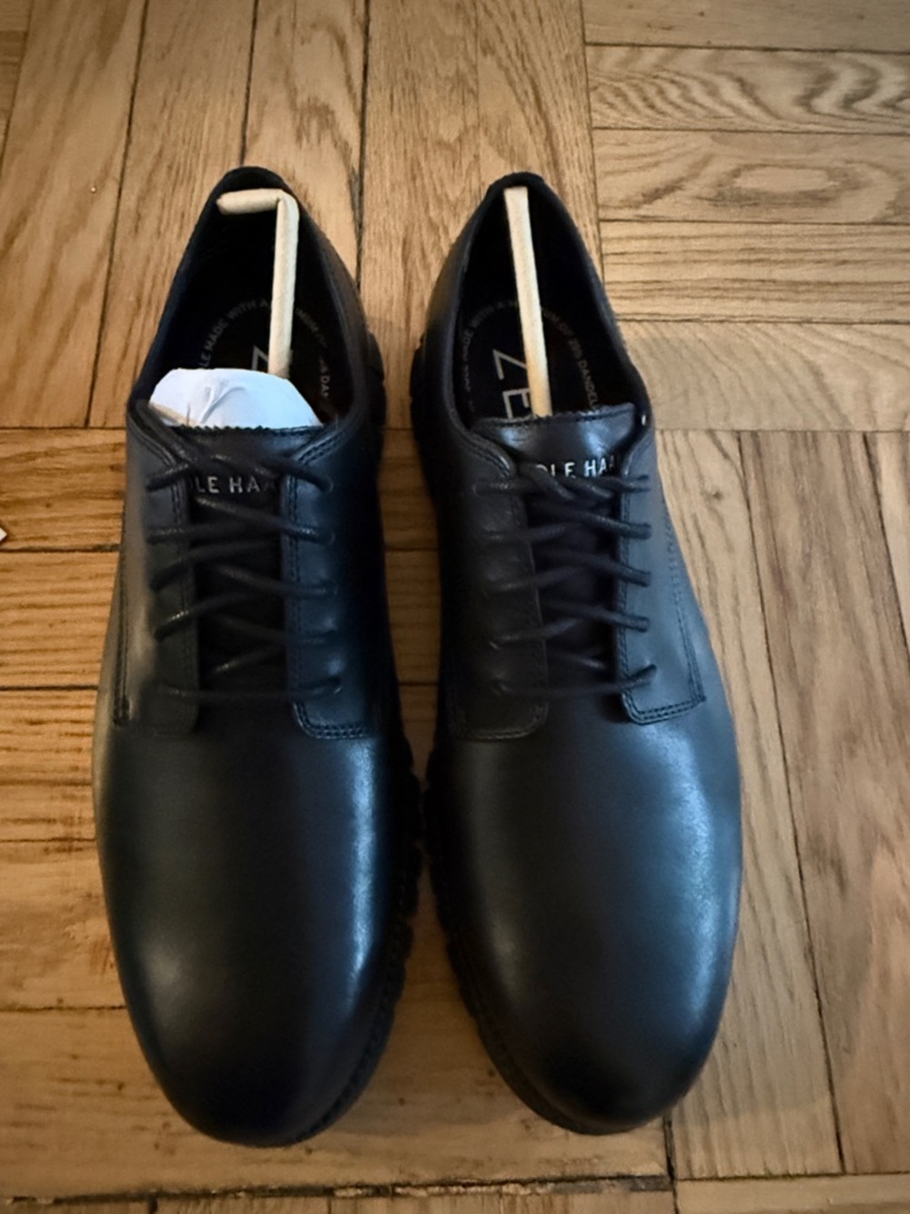 Cole Haan Black Zero Grand Plain Toe US 11.5 - Never Worn